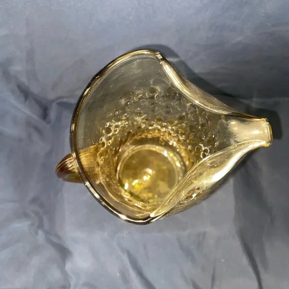 Inverted thumbnail amber cocktail pitcher - Picture 2 of 4